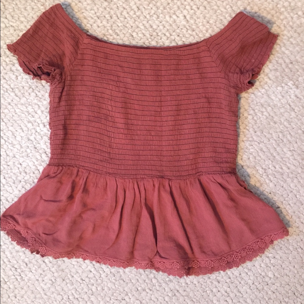 Off the shoulder top